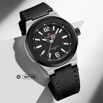 RELOJ NAVIFORCE ORIGINAL - CASUAL MARRON, AZUL Y NEGRO | SKU: NAV-144, NAV-145, NAV-146