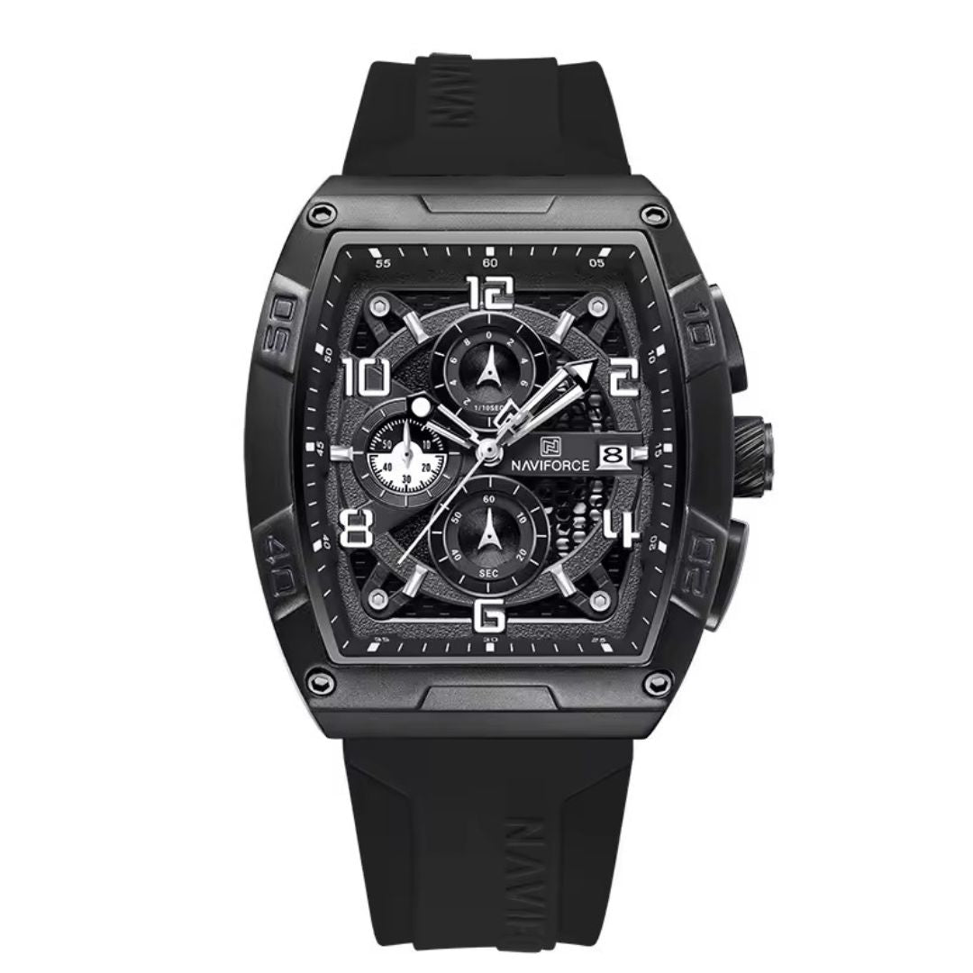 RELOJ ORIGINAL NAVIFORCE -  CASUAL - NEGRO | NAV-153