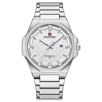 RELOJ ORIGINAL NAVIFORCE - ELEGANTE Y CASUAL - PLATEADO Y DORADO | NAV-155, NAV-156, NAV-157