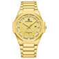 RELOJ ORIGINAL NAVIFORCE - ELEGANTE Y CASUAL - DORADO | NAV-157