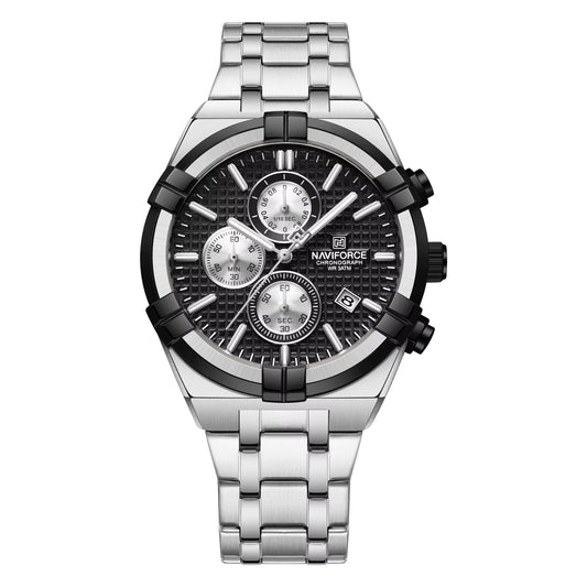 RELOJ NAVIFORCE ORIGINAL PLATEADO | NAV-165, NAV-166, NAV-167