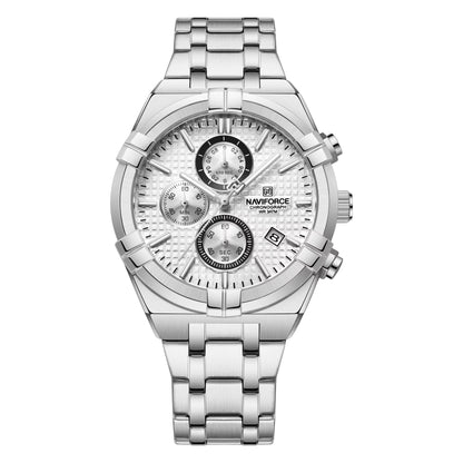 RELOJ NAVIFORCE ORIGINAL PLATEADO | NAV-165, NAV-166, NAV-167