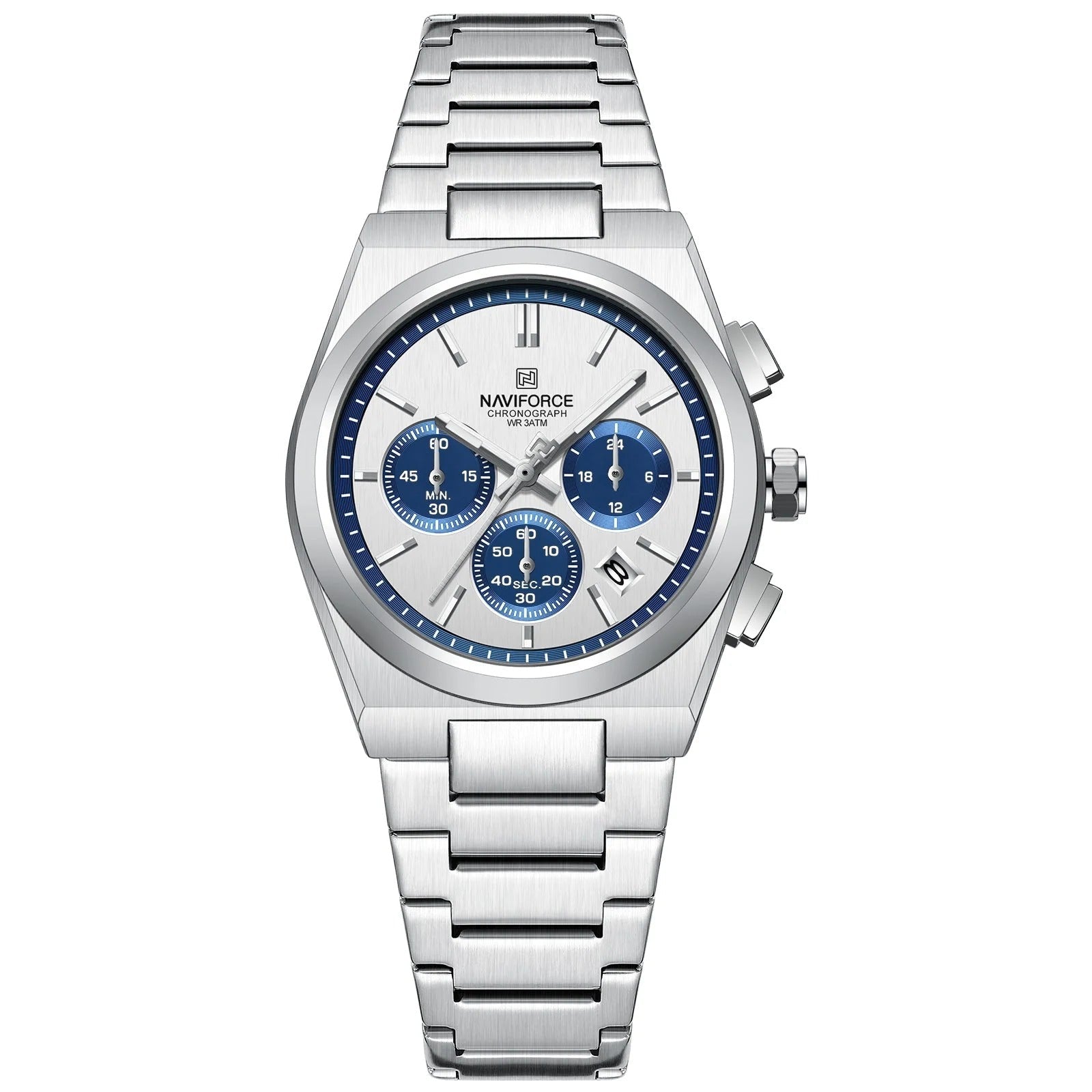 RELOJ NAVIFORCE ORIGINAL PLATEADO| NAV-176, NAV-177, NAV178