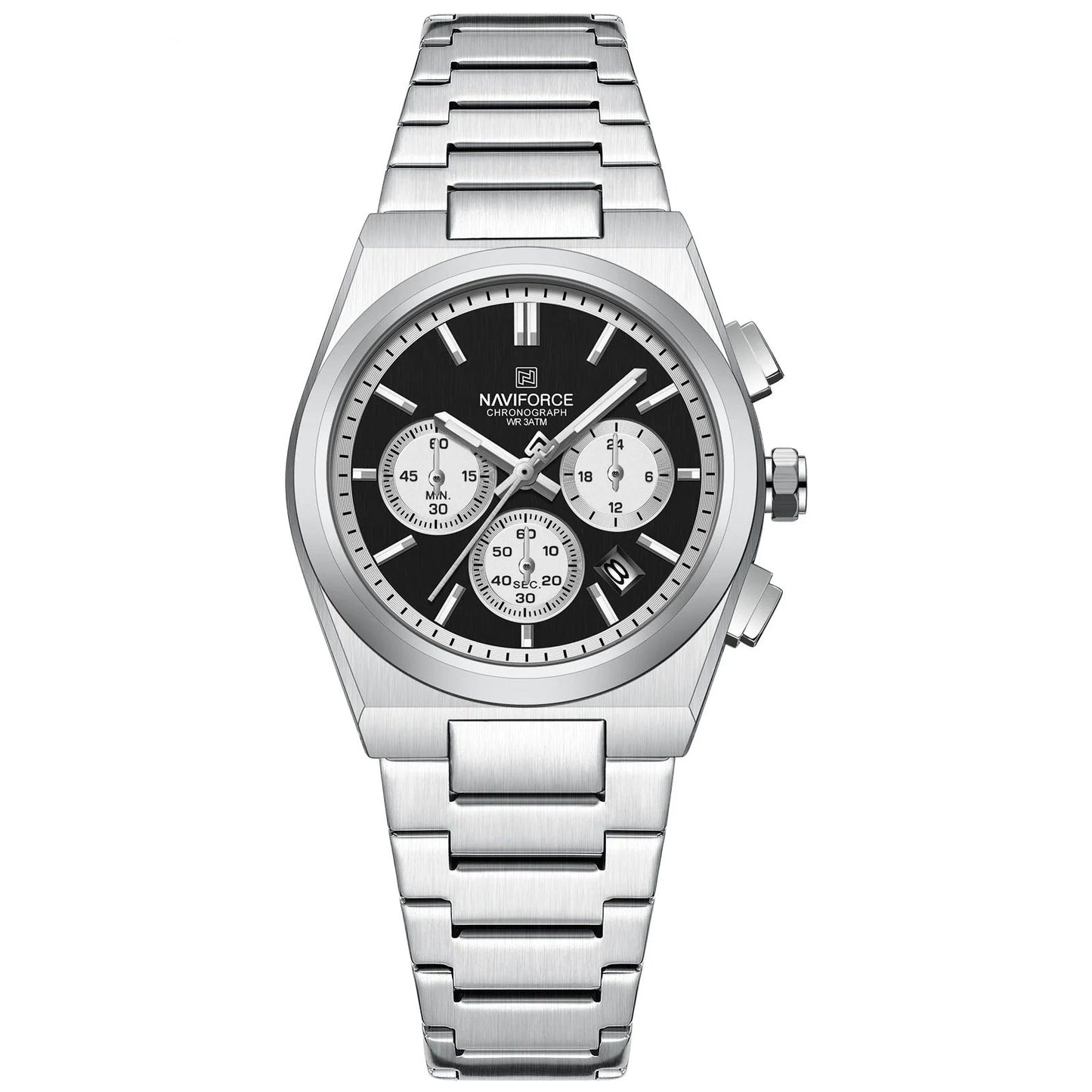 RELOJ NAVIFORCE ORIGINAL PLATEADO| NAV-176, NAV-177, NAV178