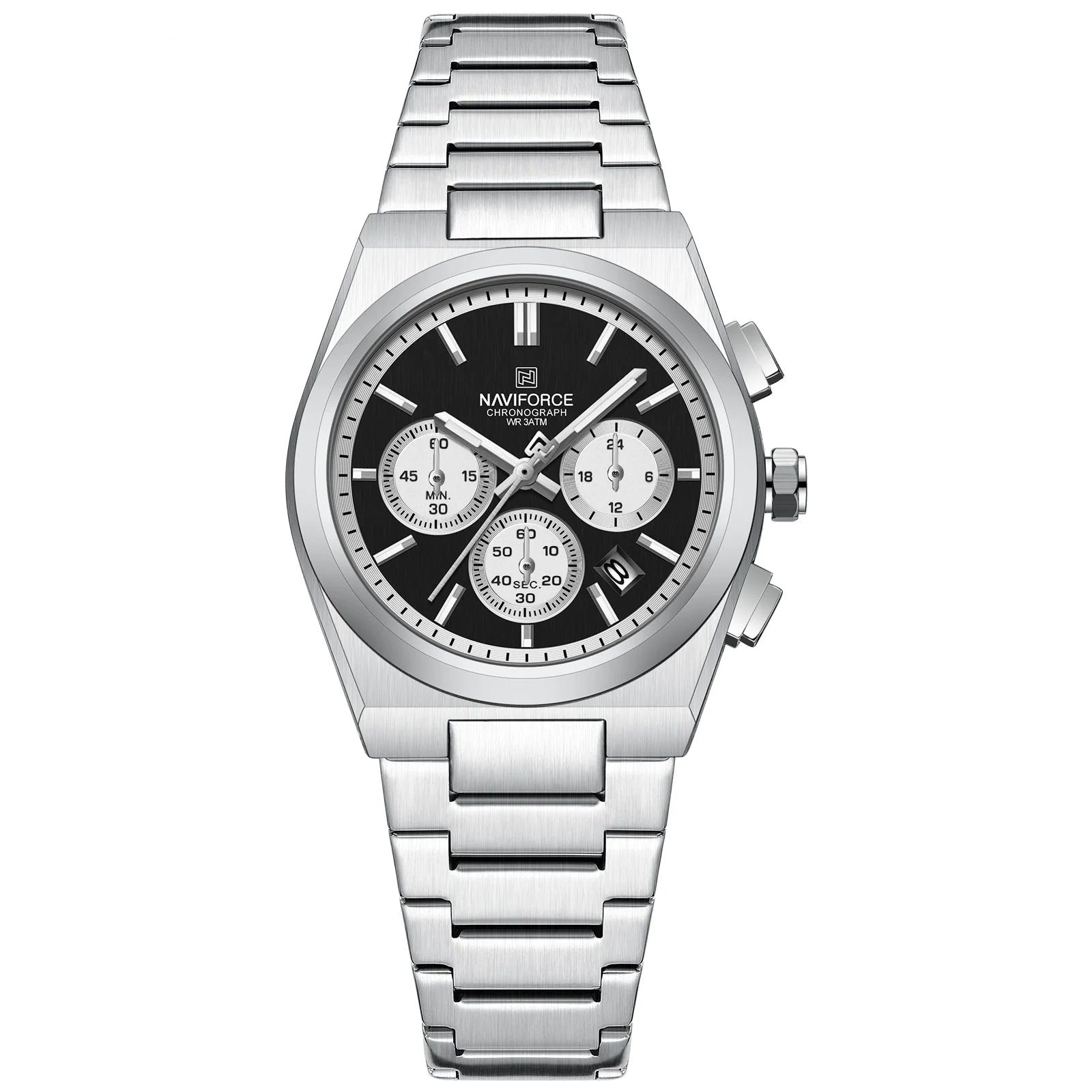 RELOJ NAVIFORCE ORIGINAL PLATEADO| NAV-176, NAV-177, NAV178