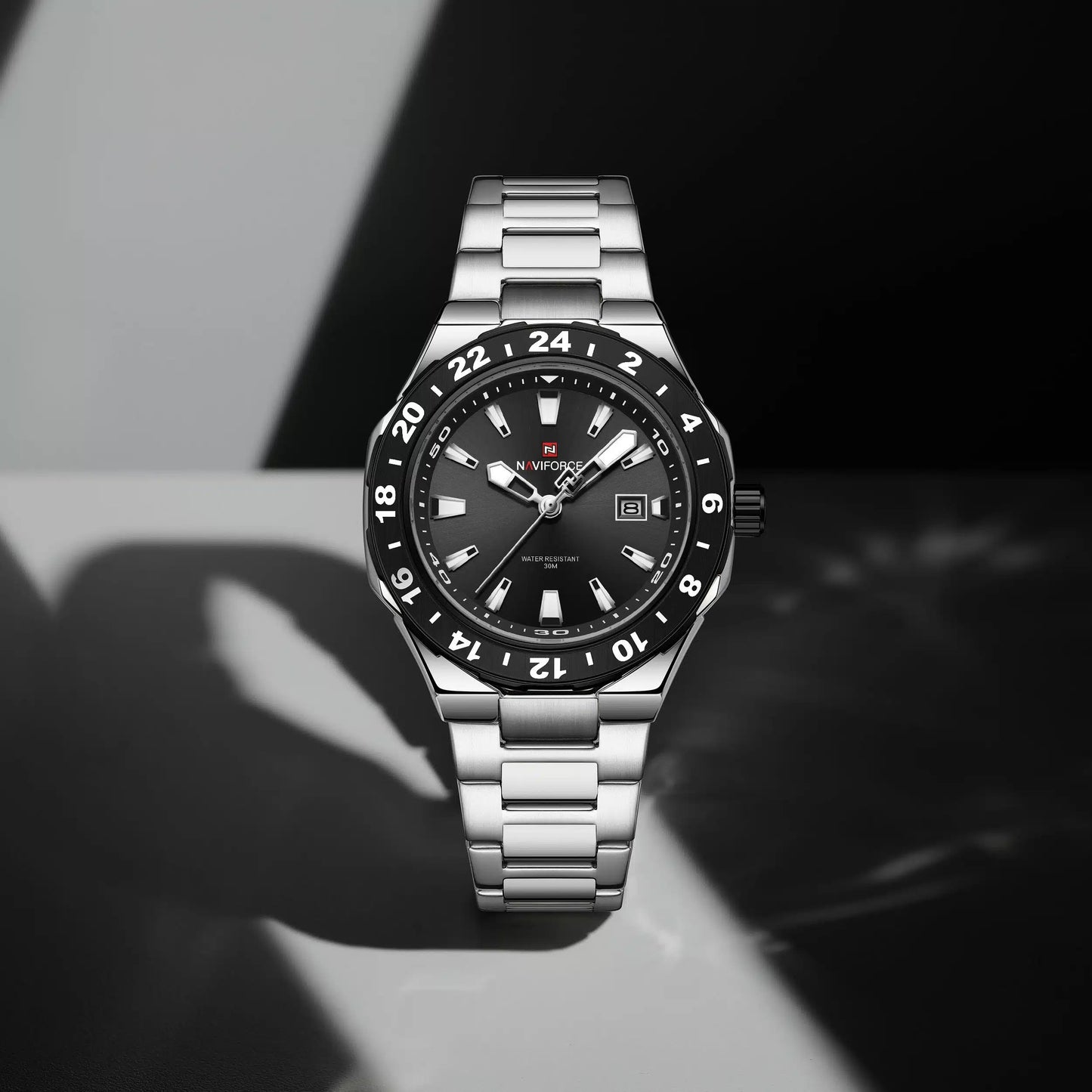 RELOJ NAVIFORCE NF9249 ORIGINAL ELEGANTE DORADO, AZUL Y NEGRO | NAV-218, NAV-219, NAV-220