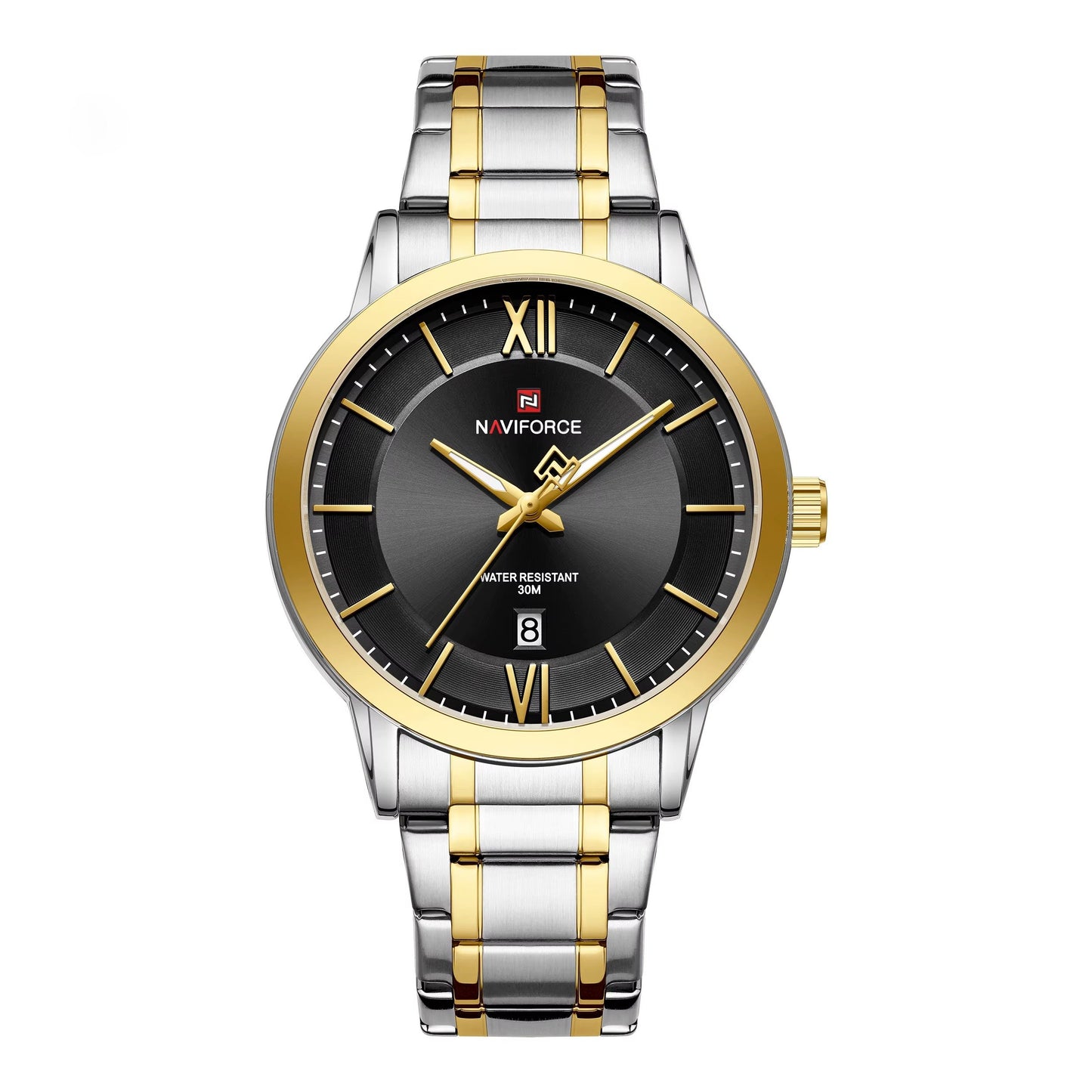 RELOJ NAVIFORCE ORIGINAL NF9254 ELEGANTE - NEGRO PLATA, BLANCO, NEGRO, ORO PLATA, DORADO Y ORO NEGRO | NAV-223, NAV-224, NAV-225, NAV-226, NAV-227, NAV-228
