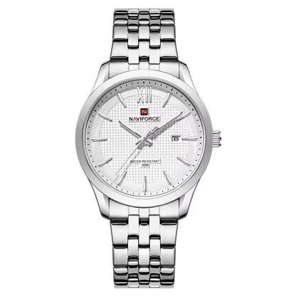RELOJ NAVIFORCE ORIGINAL NF9255 ELEGANTE - BLANCO | NAV-229M