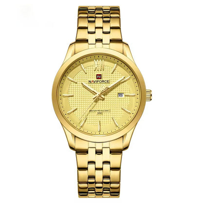 RELOJ NAVIFORCE ORIGINAL NF9255 ELEGANTE - BLANCO, NEGRO, AZUL, PLATEADO Y DORADO | NAV-229, NAV-230, NAV-231, NAV-232, NAV-233