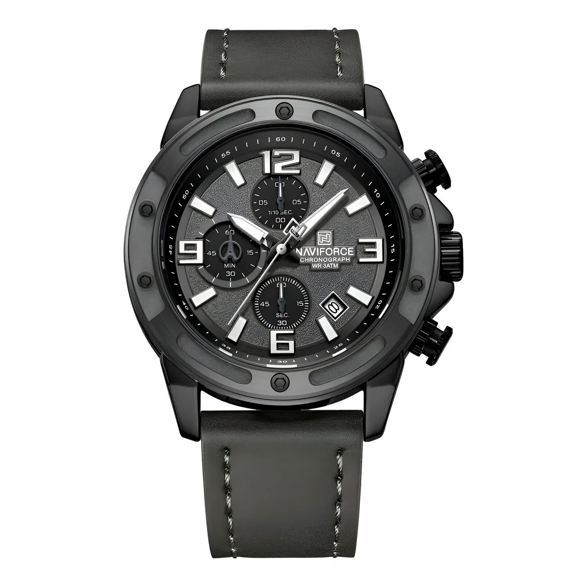 RELOJ NAVIFORCE NF 8074 ORIGINAL NEGRO Y AZUL | NAV-114, NAV-115, NAV-256