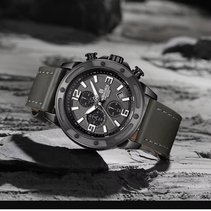 RELOJ NAVIFORCE NF 8074 ORIGINAL NEGRO Y AZUL | NAV-114, NAV-115, NAV-256