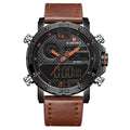 RELOJ NAVIFORCE ORIGINAL - NEGRO, MARRON 9134 | NAV-13 | NAV-14