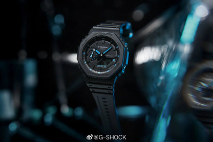 GA-2100 | RELOJ CASIO G-SHOCK ORIGINAL RESINA NEGRO