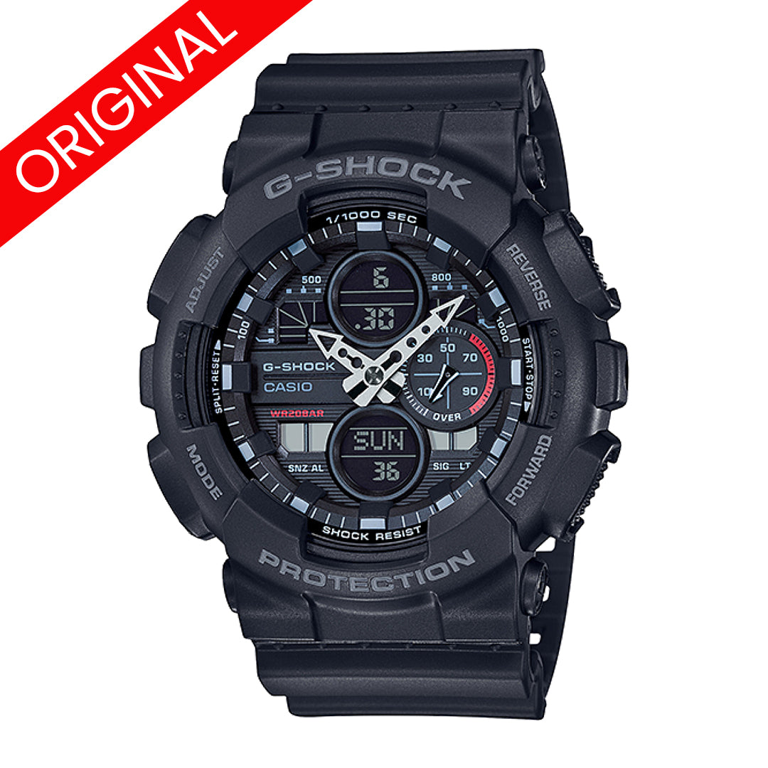 RELOJ G-SHOCK ORIGINAL - NEGRO GA-140-1A1 | OG-S-86