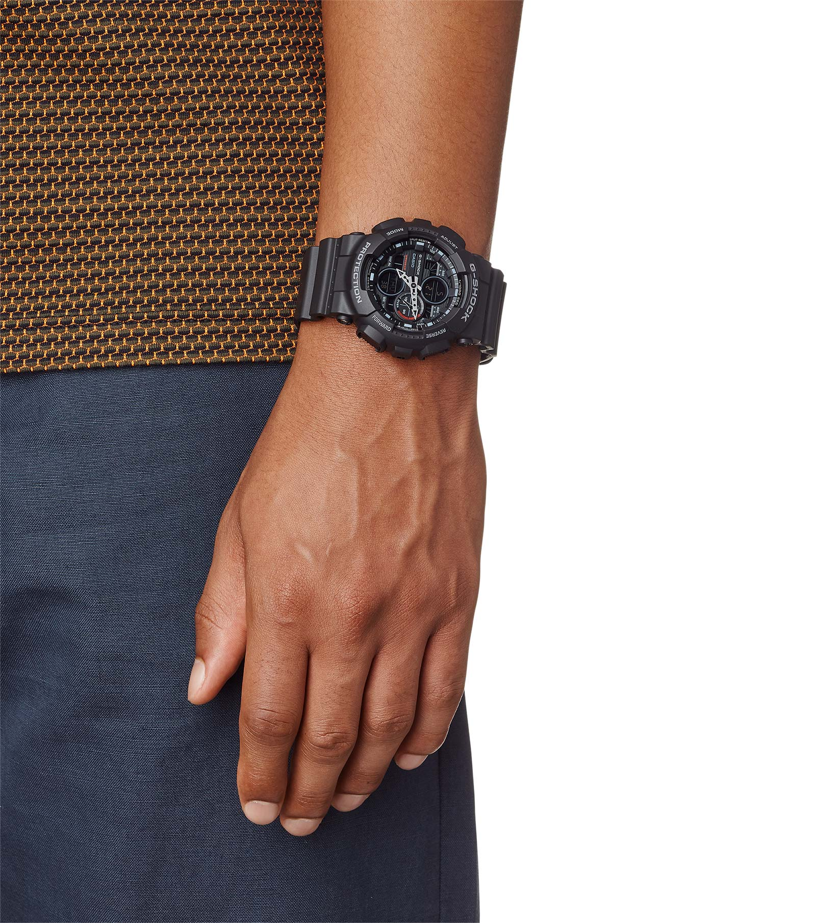 RELOJ G-SHOCK ORIGINAL - NEGRO GA-140-1A1 | OG-S-86