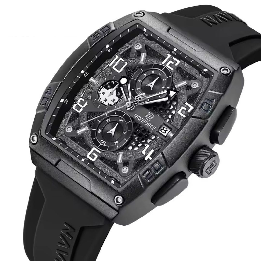 RELOJ ORIGINAL NAVIFORCE -  CASUAL - NEGRO | NAV-153