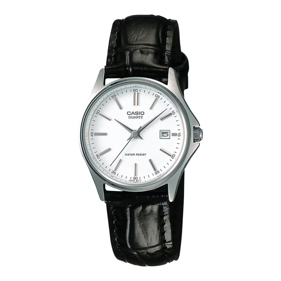 RELOJ CASIO ORIGINAL ANALÓGICO LTP-1183E-7ADF NEGRO | CAS-155