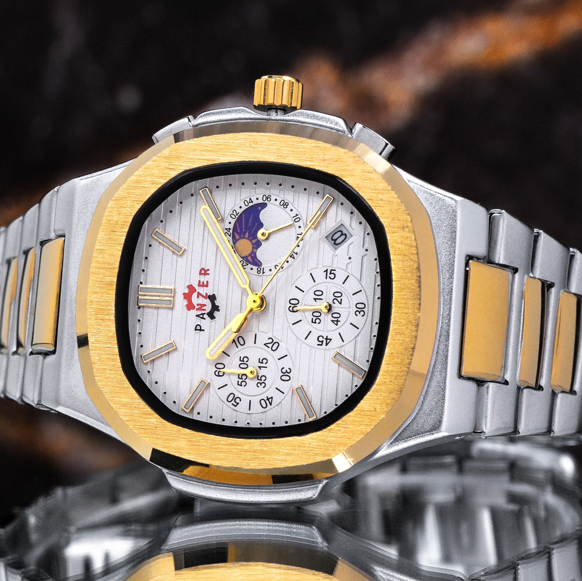 RELOJ PANZER ORIGINAL - ELEGANTE DORADO | PAN-41