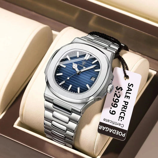 RELOJ POEDAGAR ORIGINAL - ELEGANTE AZUL | POE-1