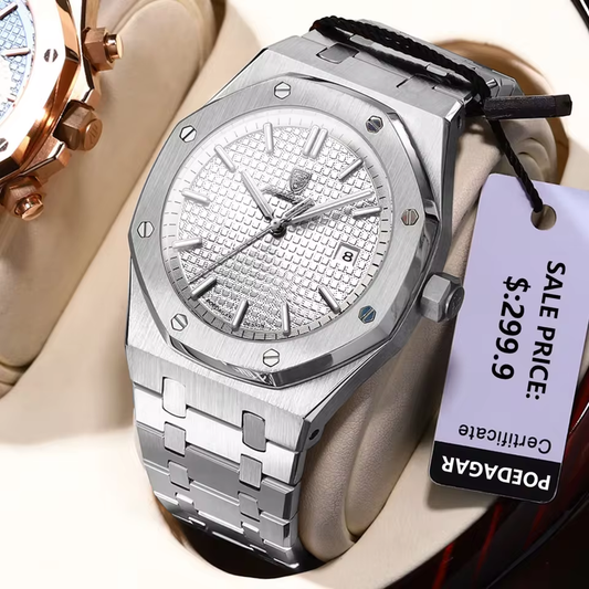RELOJ POEDAGAR ORIGINAL - ELEGANTE BLANCO | POE-12