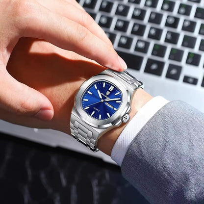 RELOJ POEDAGAR ORIGINAL - ELEGANTE AZUL | POE-16