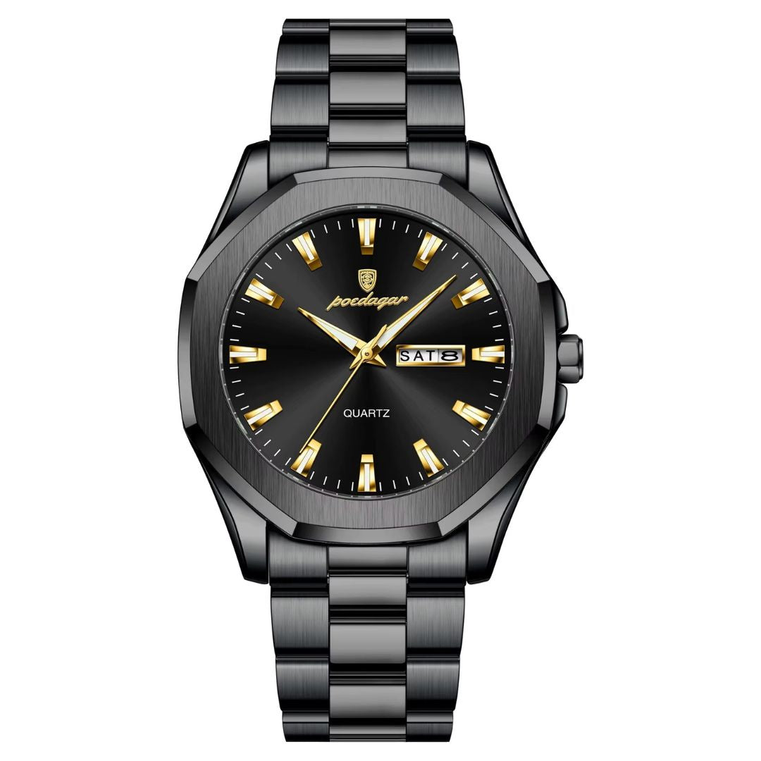 RELOJ POEDAGAR ORIGINAL - ELEGANTE NEGRO | POE-23