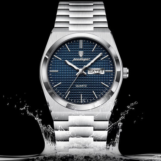 RELOJ POEDAGAR ORIGINAL - ELEGANTE PLATEADO | POE-34