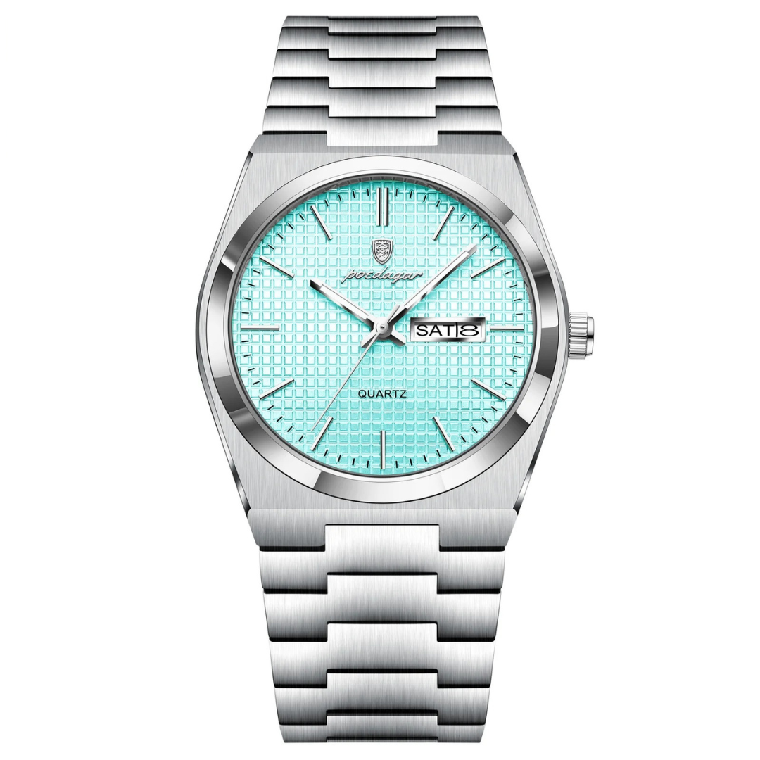 RELOJ POEDAGAR ORIGINAL - ELEGANTE PLATEADO | POE-35