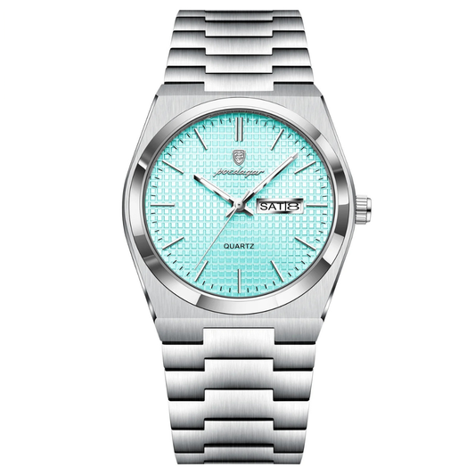 RELOJ POEDAGAR ORIGINAL - ELEGANTE PLATEADO | POE-35