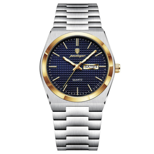 RELOJ POEDAGAR ORIGINAL - ELEGANTE ACERO INOXIDABLE | POE-38, POE-39, POE-40, POE-41