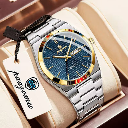 RELOJ POEDAGAR ORIGINAL - ELEGANTE ACERO INOXIDABLE | POE-34, POE-35, POE-36, POE-37, POE-38, POE-39, POE-40, POE-41, POE-42
