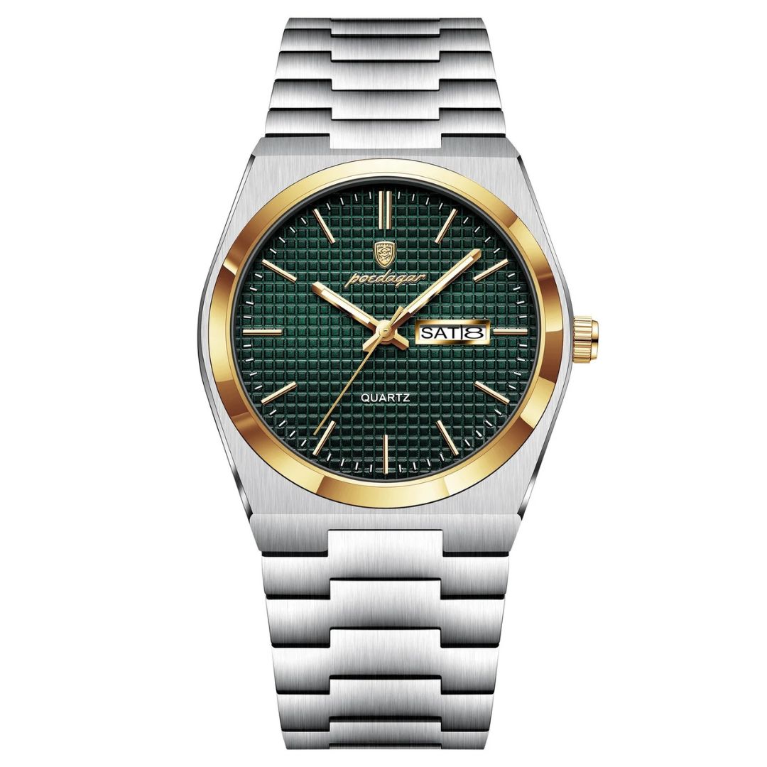 RELOJ POEDAGAR ORIGINAL - ELEGANTE PLATEADO | POE-41
