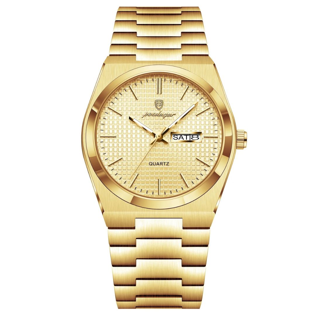 RELOJ POEDAGAR ORIGINAL - ELEGANTE DORADO | POE-42