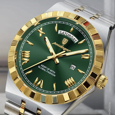 POE-43-RELOJ PARA HOMBRE DE ACERO