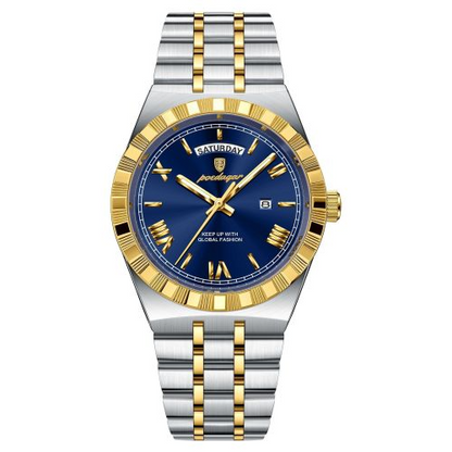 RELOJ POEDAGAR ORIGINAL - ELEGANTE PLATEADO | POE-44