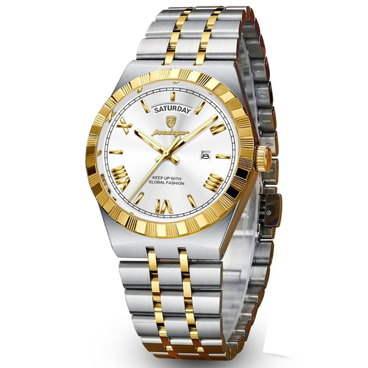 RELOJ POEDAGAR ORIGINAL - ELEGANTE PLATEADO | POE-46