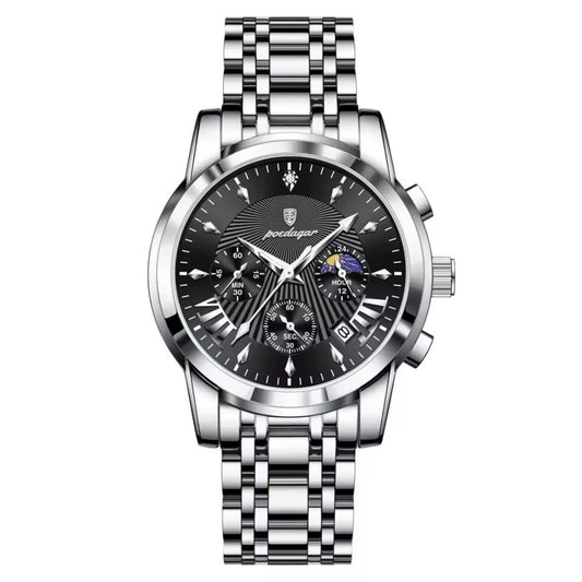 RELOJ POEDAGAR ORIGINAL - ELEGANTE PLATEADO | POE-60