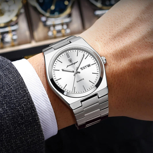 RELOJ POEDAGAR ORIGINAL - ELEGANTE BLANCO | POE-8