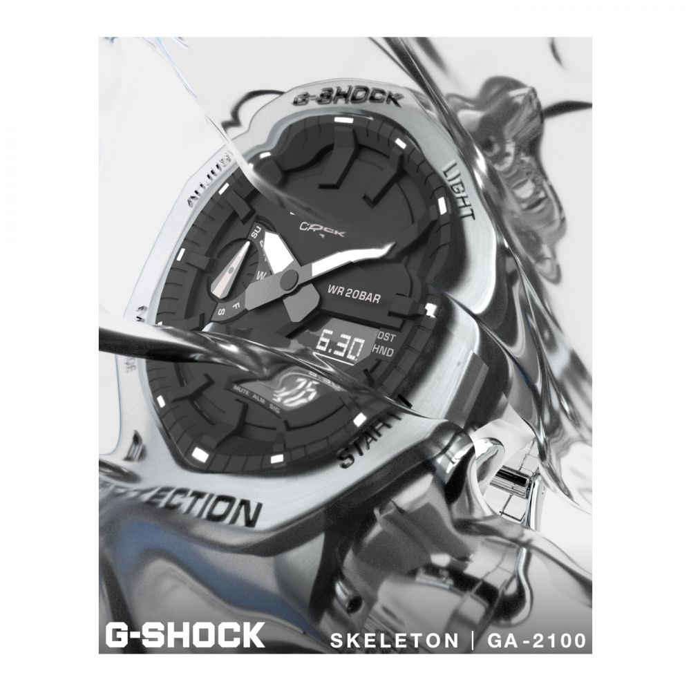 RELOJES G-SHOCK ORIGINALES NEGRO GRIS TRANSPARENTE GA-2100 | OG-S-54 - OG-S-63 - G-S-8 - OG-S-79 - OG-S-96-13
DEPORTIVO CASUAL PARA HOMBRE