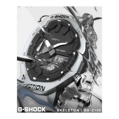RELOJES G-SHOCK ORIGINALES NEGRO GRIS TRANSPARENTE GA-2100 | OG-S-54 - OG-S-63 - G-S-8 - OG-S-79 - OG-S-96-13
DEPORTIVO CASUAL PARA HOMBRE