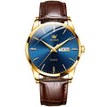 RELOJES OLEVS ORIGINAL - ELEGANTE Y CASUAL - MARRÓN- NEGRO I OLE-1
