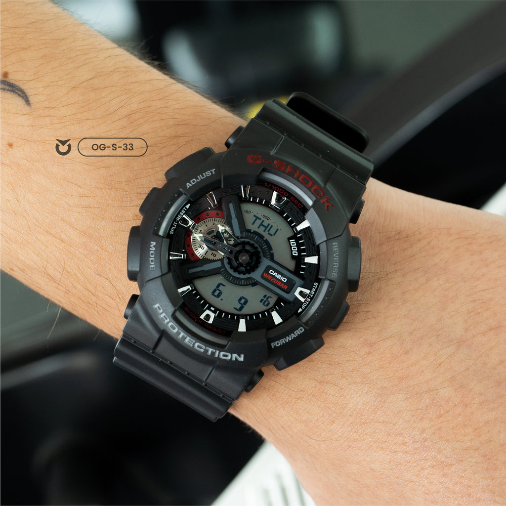 RELOJES ORIGINALES G-SHOCK - NEGRO GA-110 | OG-S-33 - OG-S-35 - OG-S-98-PARAHOMBRE-2
DEPORTIVO CASUAL 