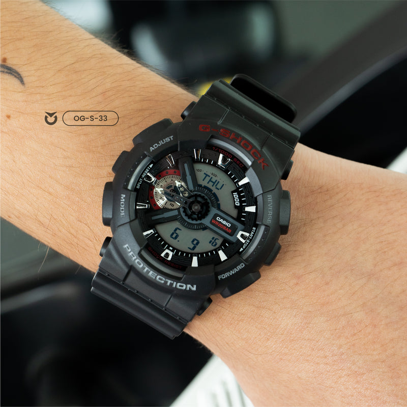 RELOJES ORIGINALES G-SHOCK - NEGRO GA-110 | OG-S-33 - OG-S-35 - OG-S-98-PARAHOMBRE-2
DEPORTIVO CASUAL 
