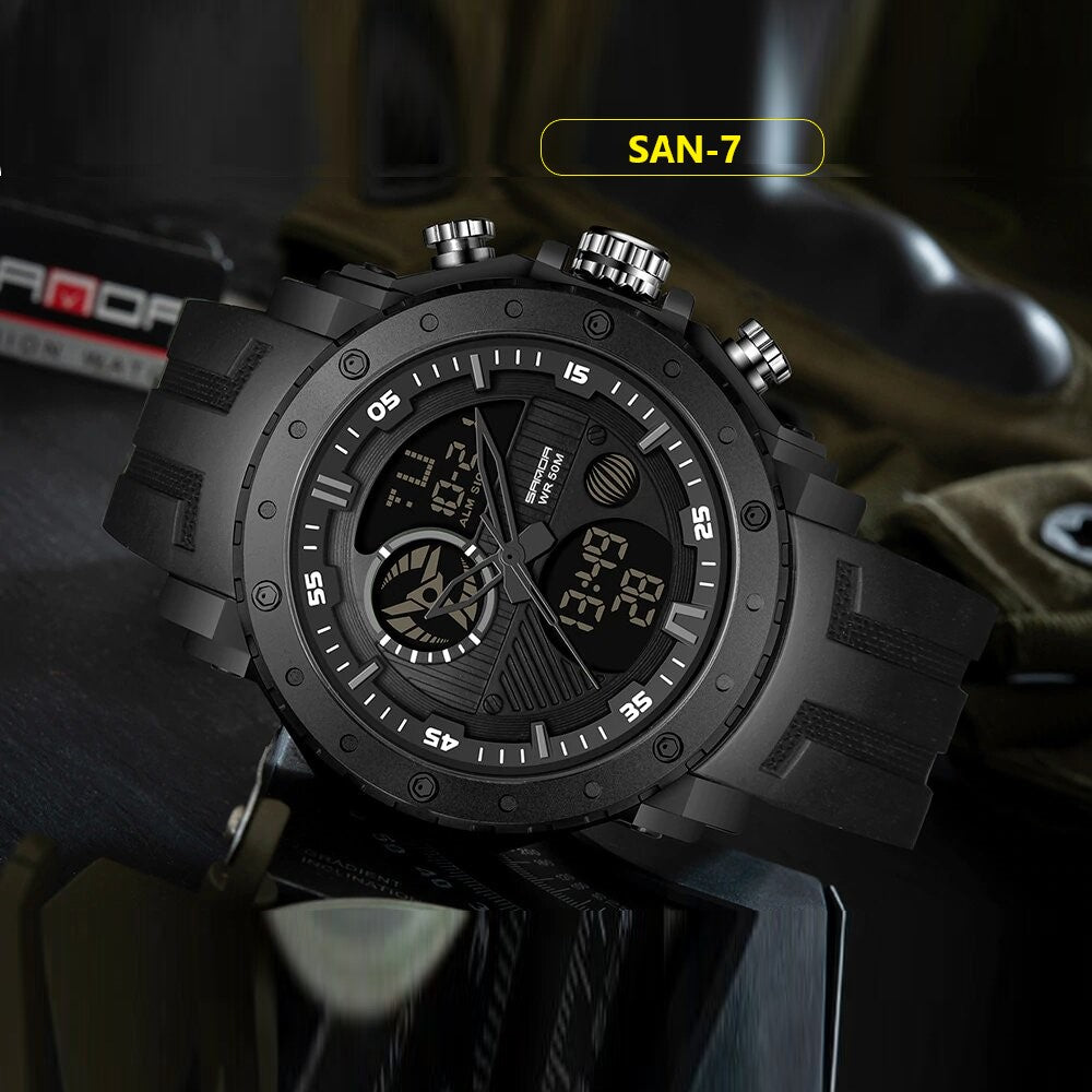 RELOJES SANDA ORIGINAL DEPORTIVOS SANDA PARA HOMBRE  6012 | SAN-6 | SAN-7 | SAN-8