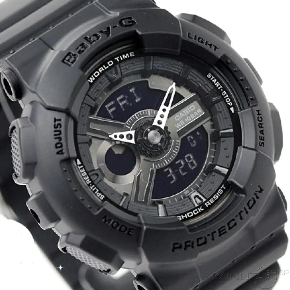 RELOJ BABY-G DEPORTIVO NEGRO PARA MUJER | G-S-26