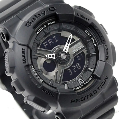 RELOJ BABY-G DEPORTIVO NEGRO PARA MUJER | G-S-26