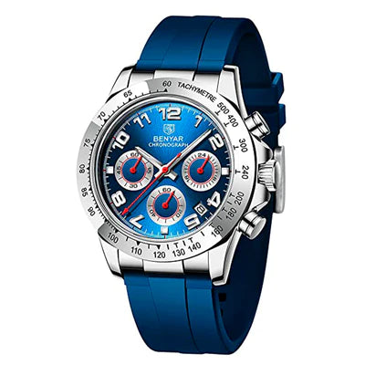 RELOJ BENYAR ORIGINAL CASUAL AZUL Y NEGRO PARA HOMBRE | BEN-13 I BEN-14
