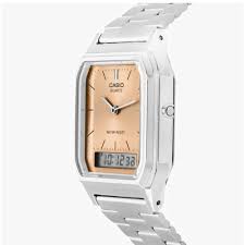 RELOJ CASIO AQ-230A-4AMQYDF ORIGINAL DORADO | SKU: CAS-114