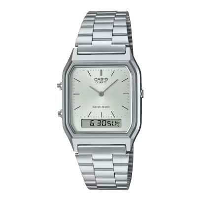RELOJ CASIO AQ-230A-7AMQYDF ORIGINAL PLATEADO | SKU: CAS-115