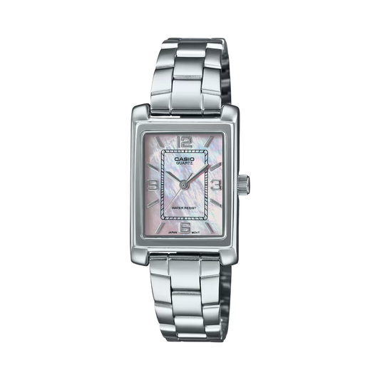 RELOJ CASIO DAMA LTP-1234DS-4ADF DE CUERO ORIGINAL | SKU: CAS-186